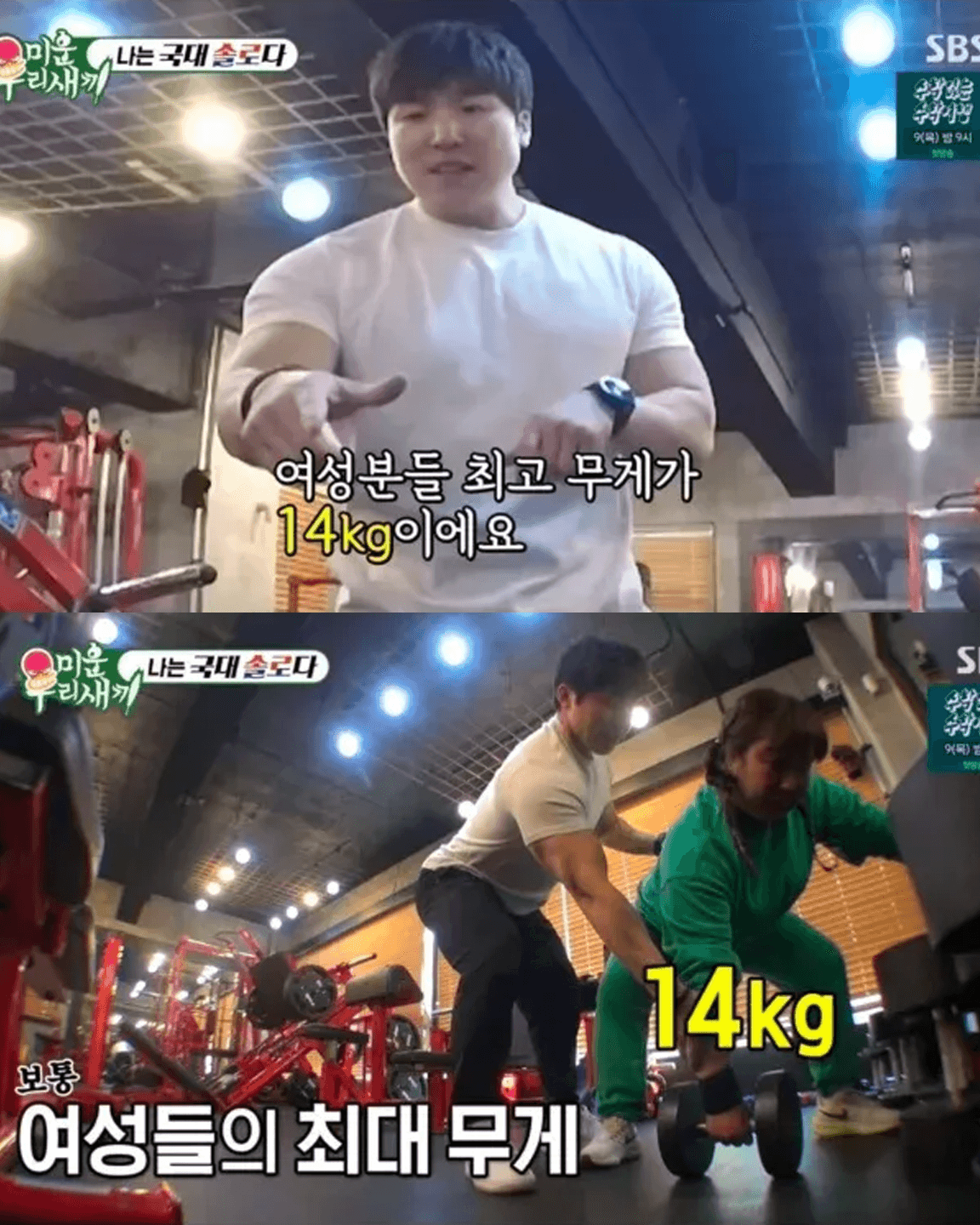 타고난 근수저 민경장군 덤벨 40KG