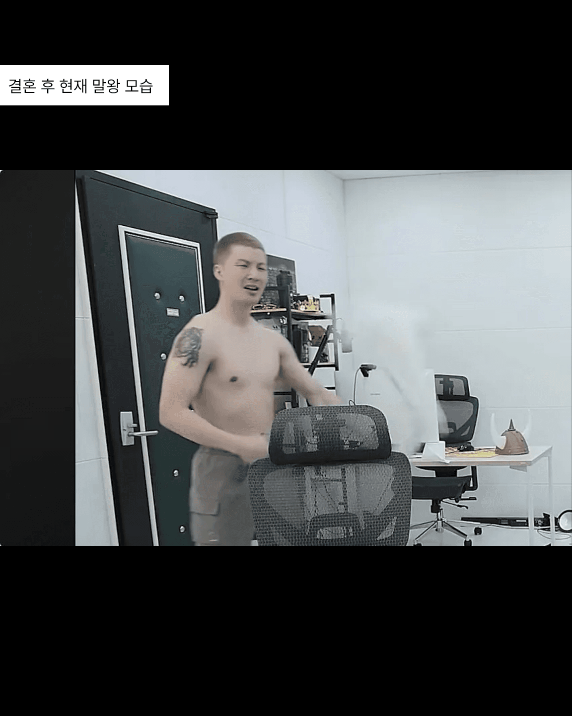 190만 유튜버 말왕 최근 몸 근황