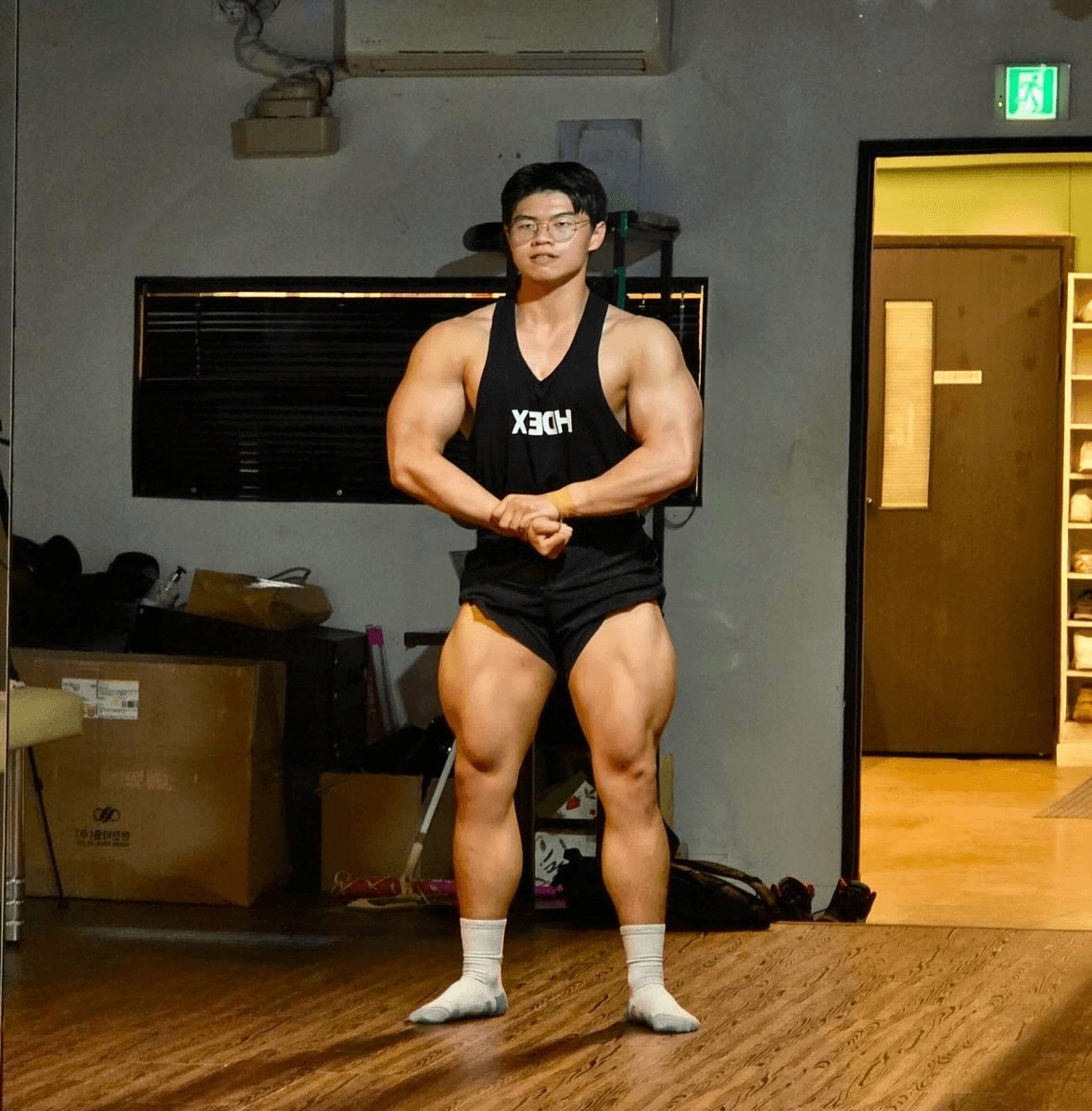 오픈 보디빌더 준비 중인 07년생 팔로워 이미지 2