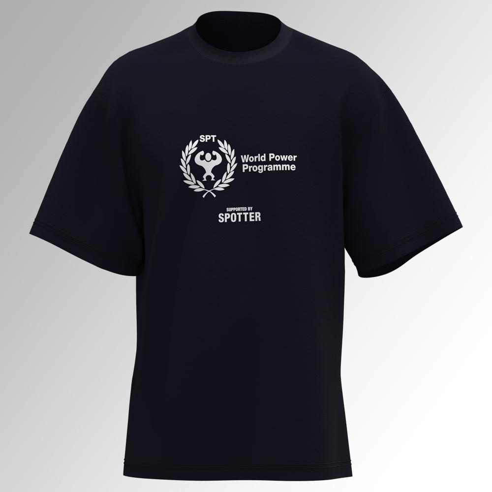 WORLD POWER PROGRAMME T-SHIRTS(NAVY)